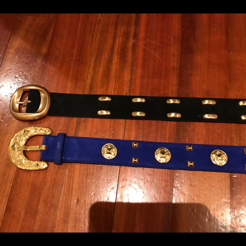 Escada belt bundle!! Size 34